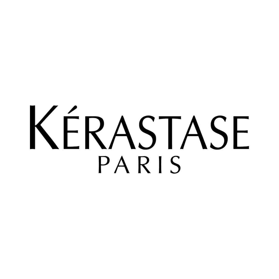Kérastase Paris logo in black text on a transparent background.
